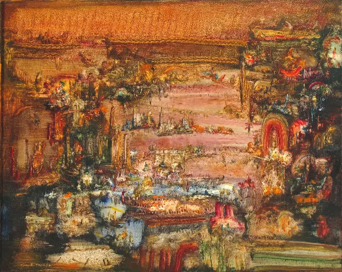 Erwin Trum - Toile - 92x74 cm Erwin Trum - Toile - 92x74 cm