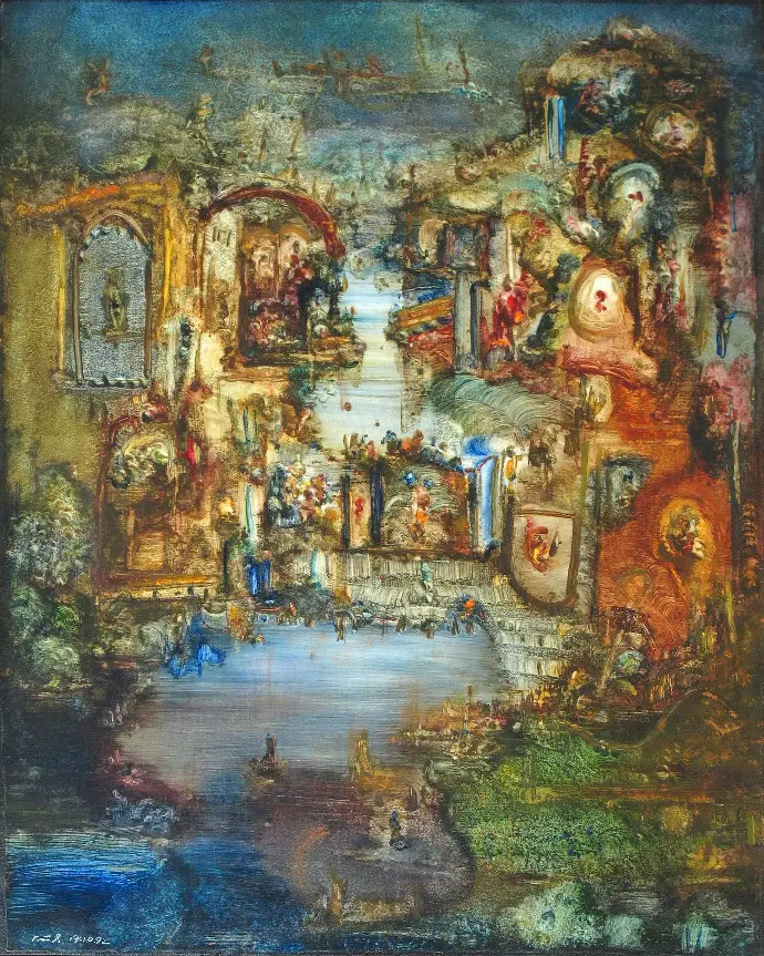 Erwin Trum - Toile - 73x92 cm Erwin Trum - Toile - 73x92 cm