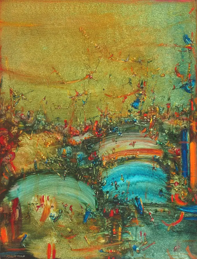 Erwin Trum - Toile - 89x116 cm Erwin Trum - Toile - 89x116 cm