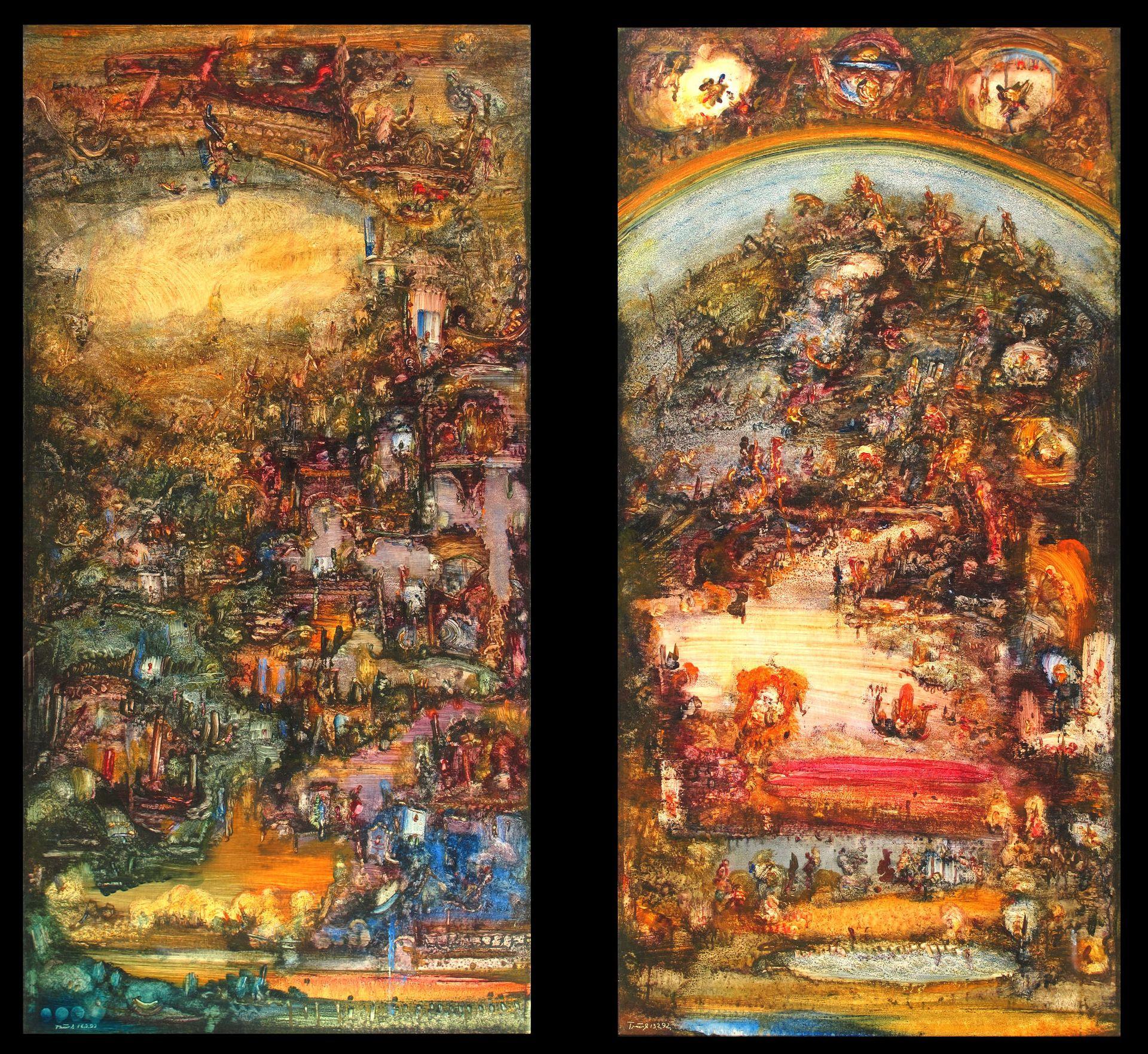 Erwin Trum - Bois - 140x140 cm Erwin Trum - Bois - 140x140 cm