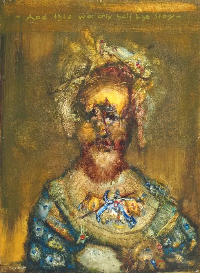 Erwin Trum - 20/03/1996 - Bois - 73x100 cm