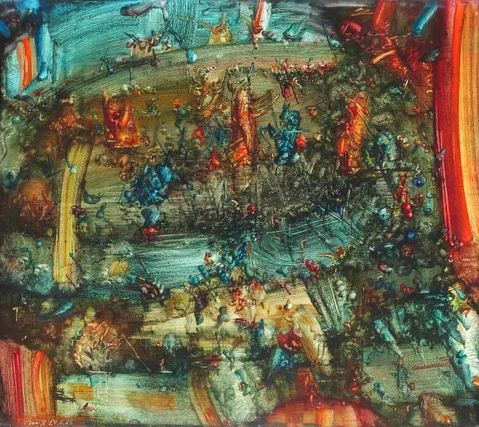 Erwin Trum - 27/06/1985 - Papier - 91x80 cm