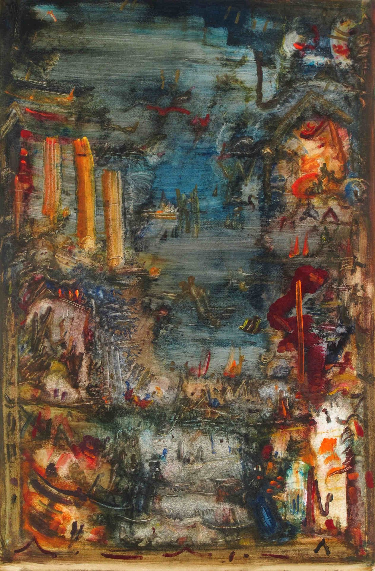 Erwin Trum - 1987 - Papier - 120x80 cm Erwin Trum - 1987 - Papier - 120x80 cm