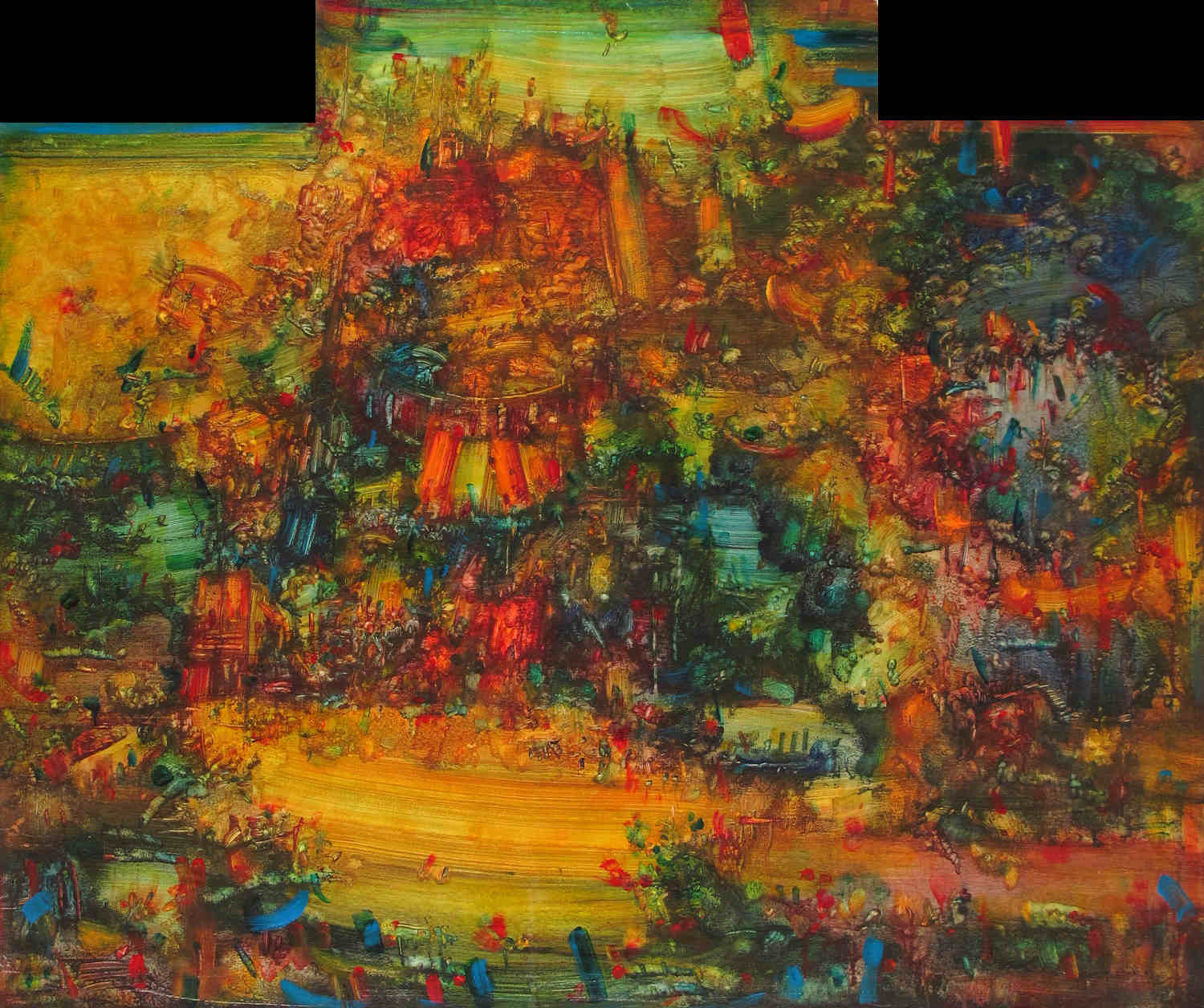 Erwin Trum - 17/09/1987 - Bois - 150x125 cm