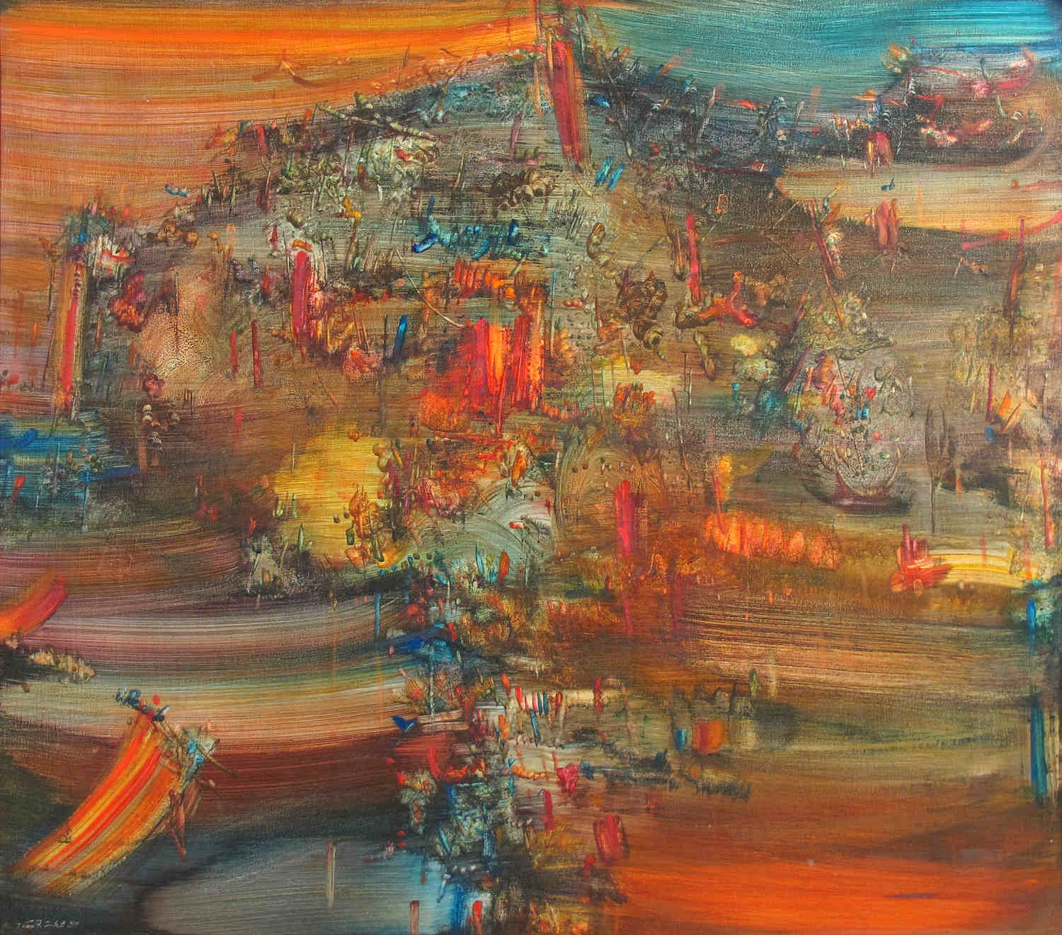 Erwin Trum - 26-03-1987 - Toile - 140x120 cm