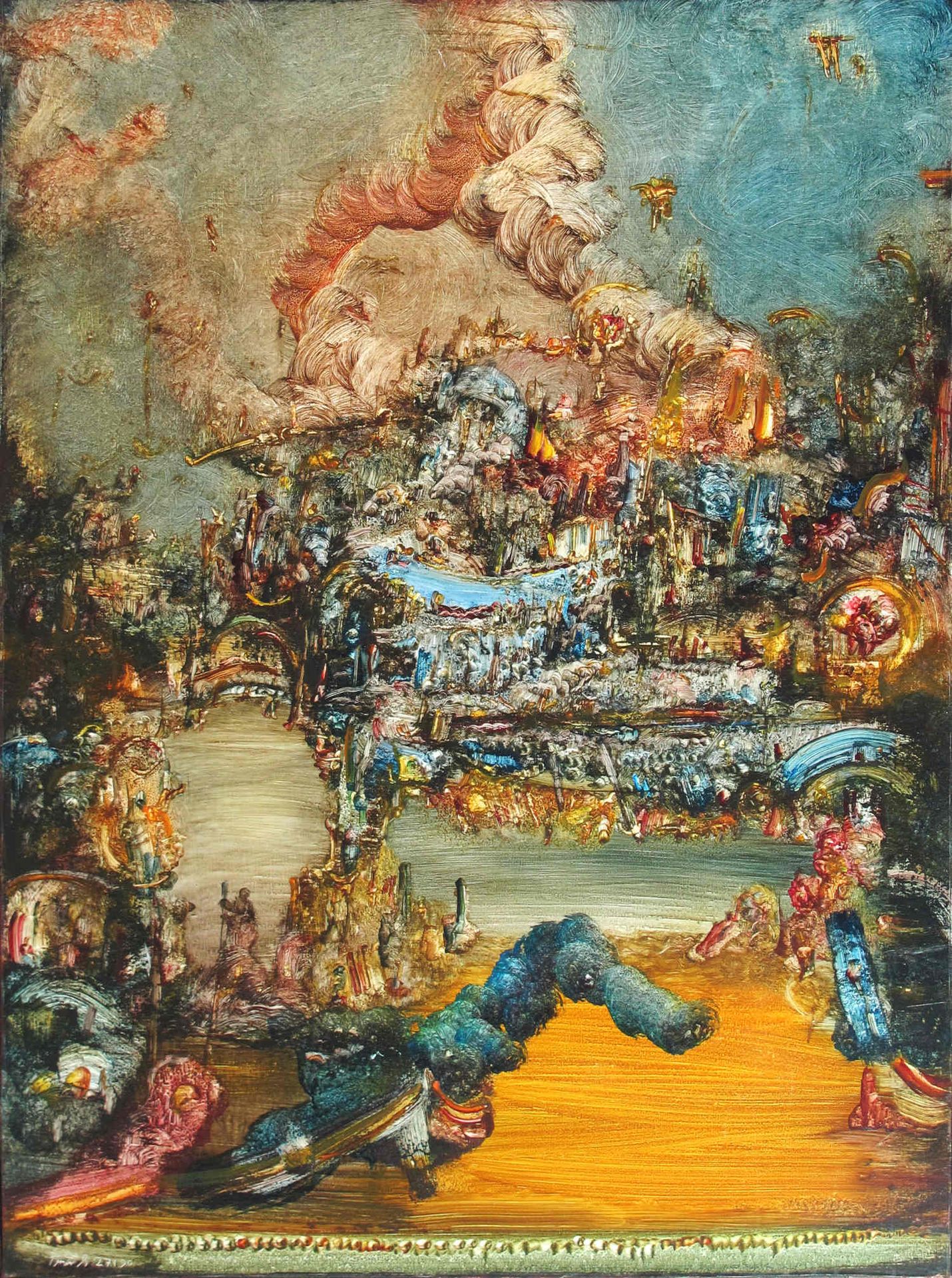 Erwin Trum - 04/01/1990 - Toile - 130x97 cm Erwin-Trum