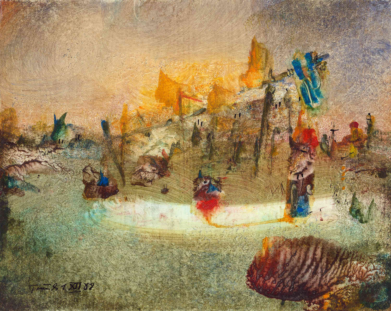 Erxin Trum - 01/12/1988 - Papier - 25x20 cm