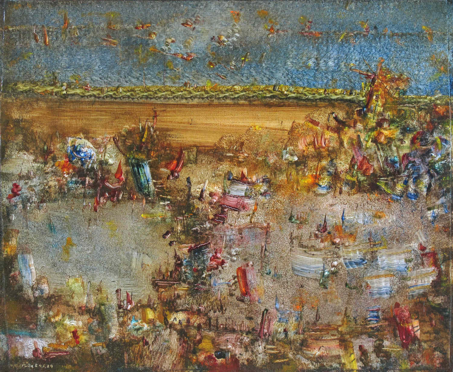 Erwin Trum - 04/05/1989 - Bois - 90x75 cm Erwin-Trum