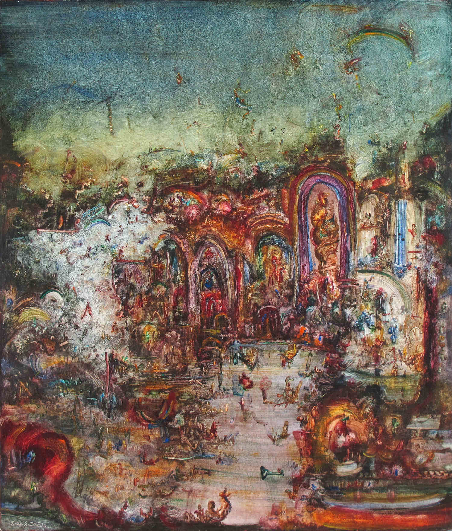 Erwin Trum - 30/12/1990 - Bois - 120x140 cm