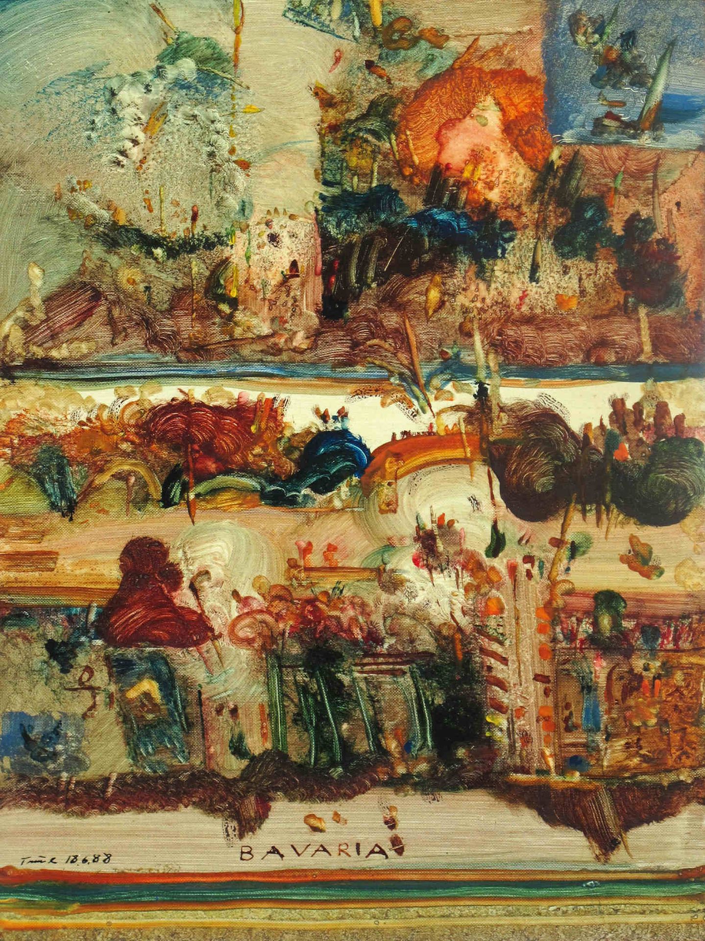 Erwin Trum - 18/06/1988 - Papier - 30x41 cm