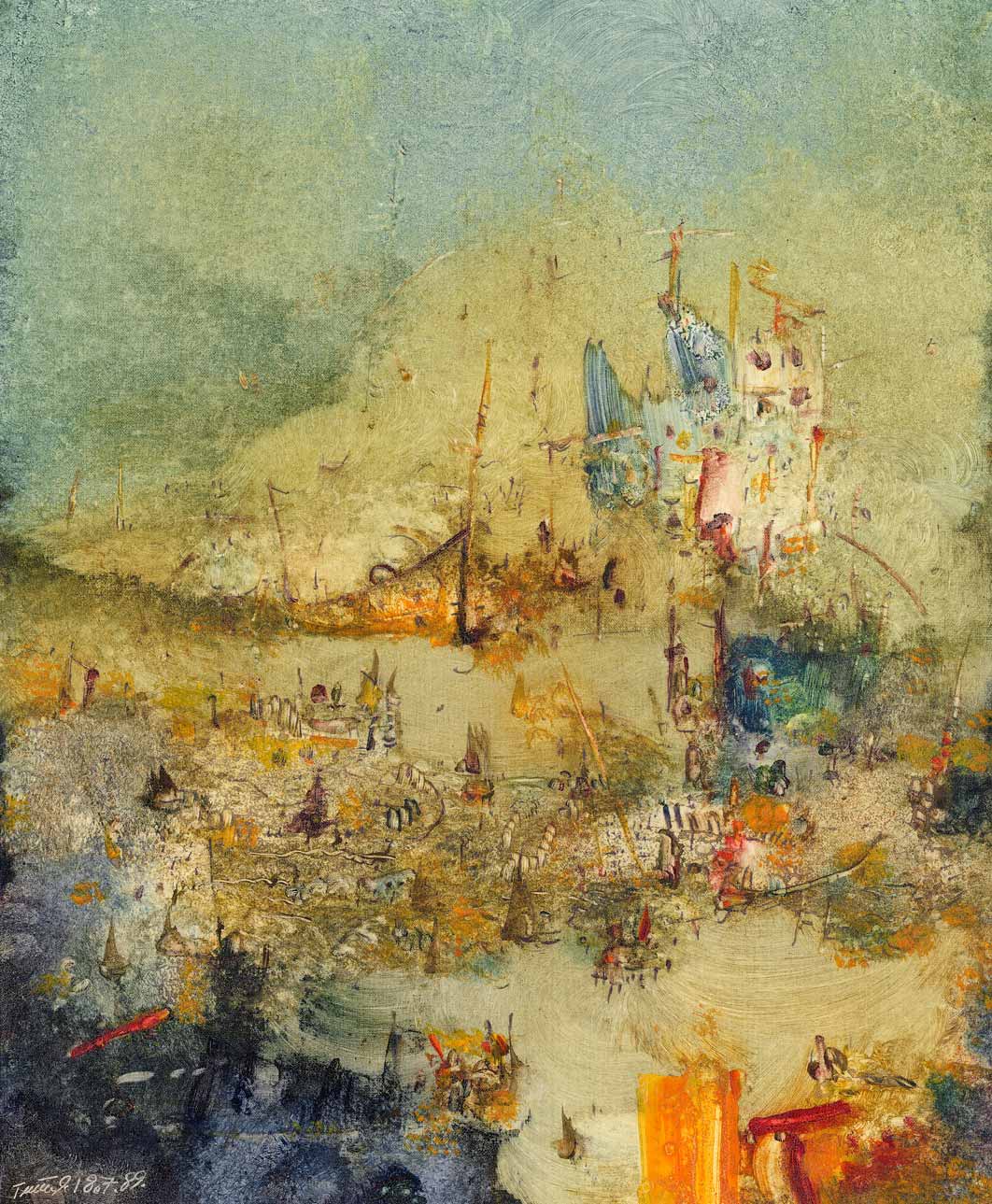 Erwin Trum - 18/07/1989 - Papier - 46x38 cm