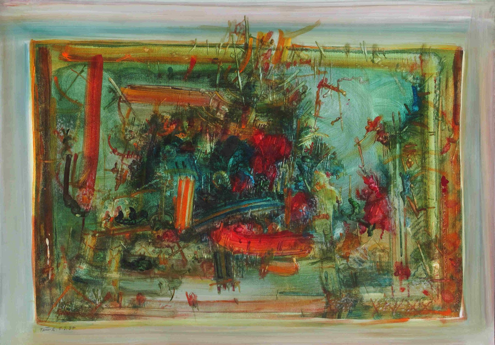 Erwin Trum - 05/02/1987 - Papier - 103x80 cm