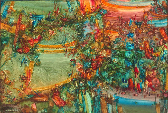Erwin Trum - 14/07-1986 - Toile - 120x81 cm