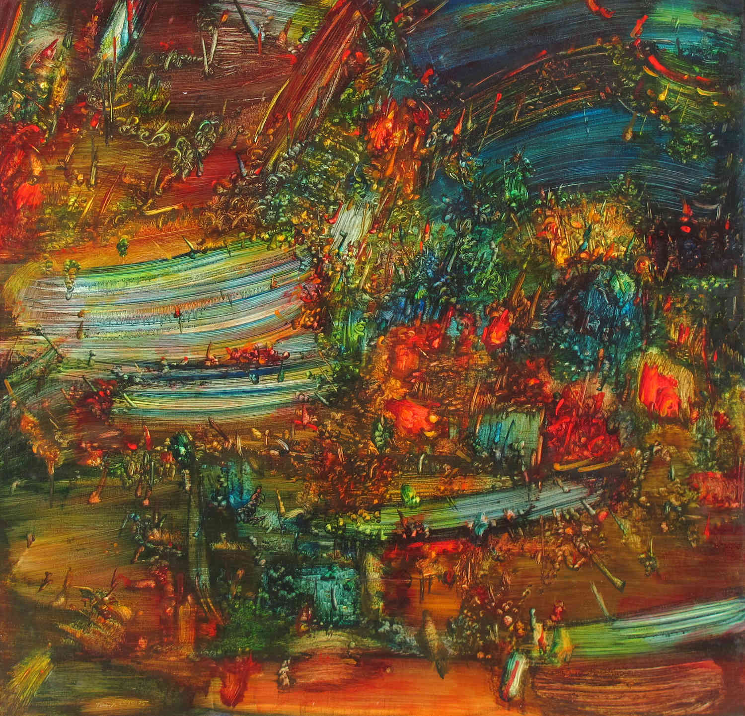 Erwin Trum - 25/10/1985 - Bois - 130x126 cm