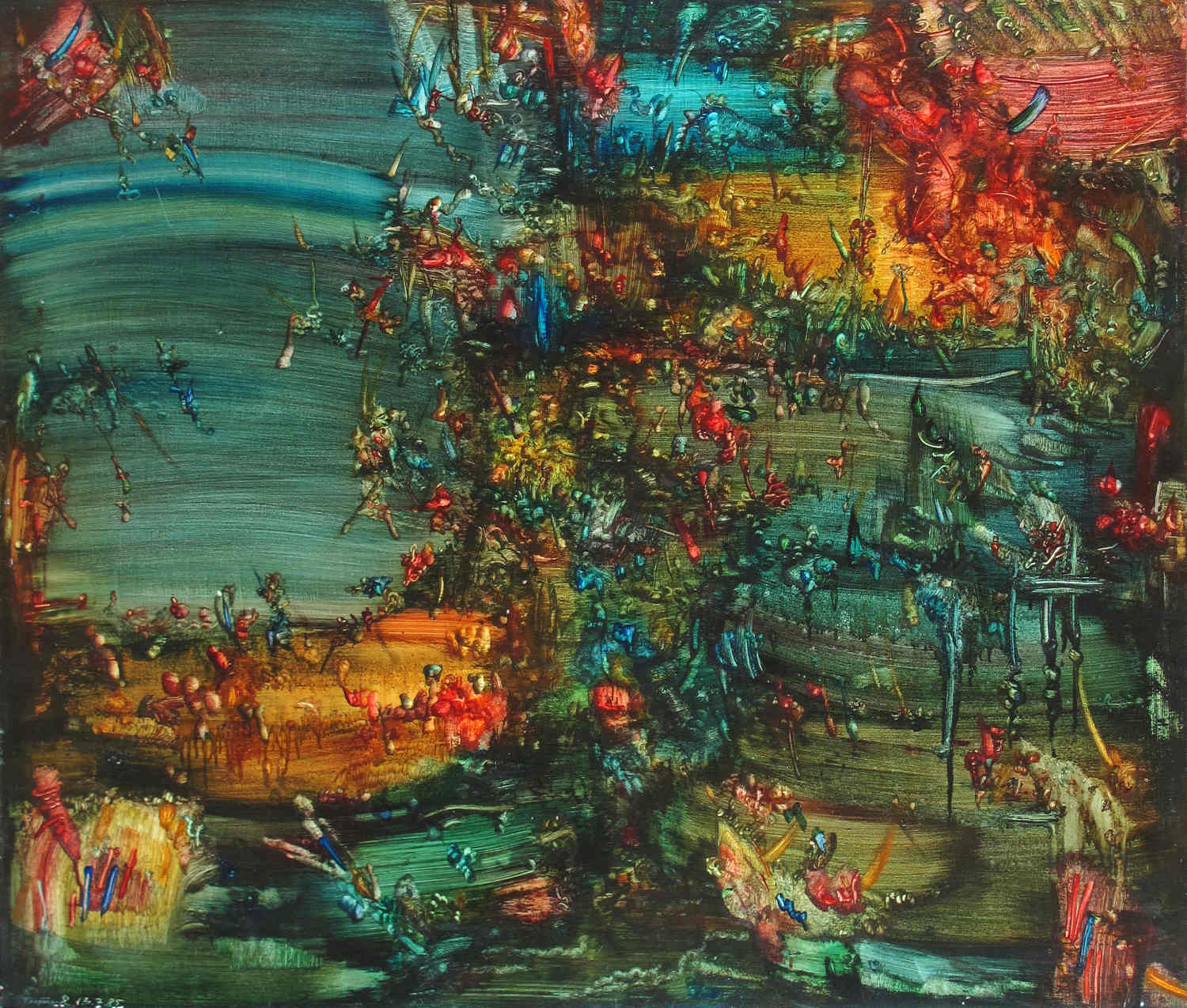 Erwin Trum - 13/07/1985 - Bois - 130x110 cm