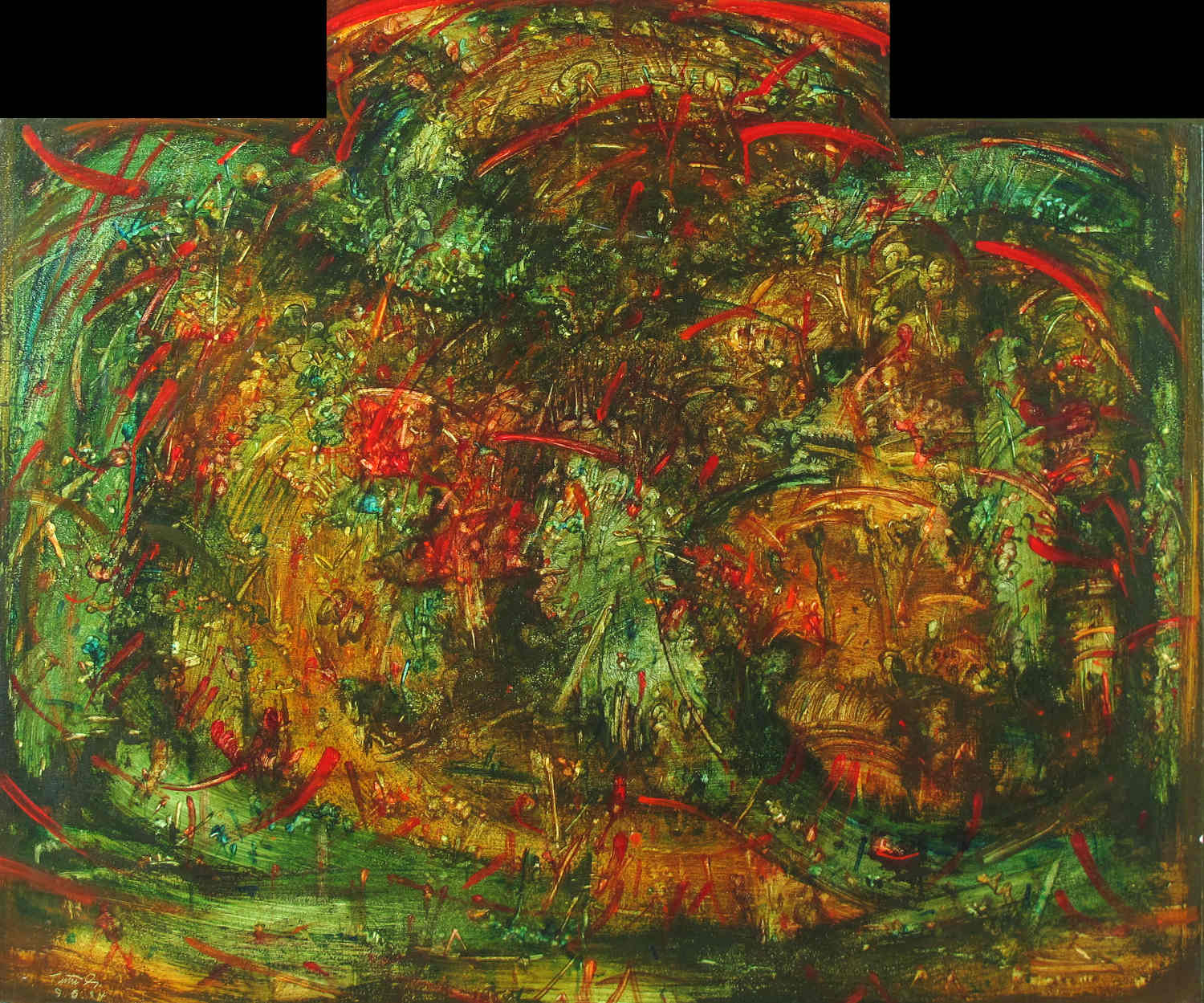 Erwin Trum - 09/06/1984 - Bois - 154x129 cm
