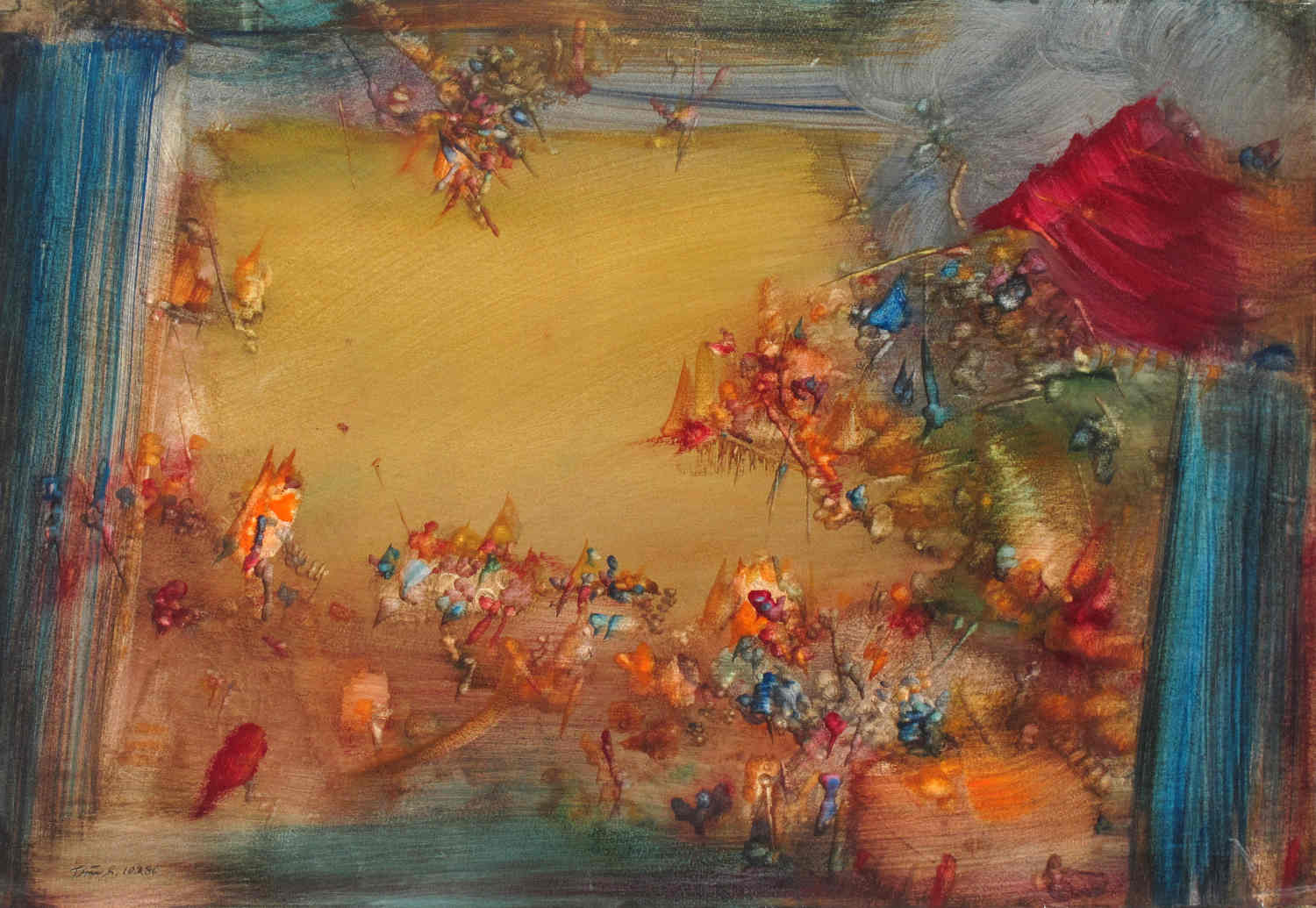 Erwin trum - 10/08/1986 - Papier - 80x55 cm