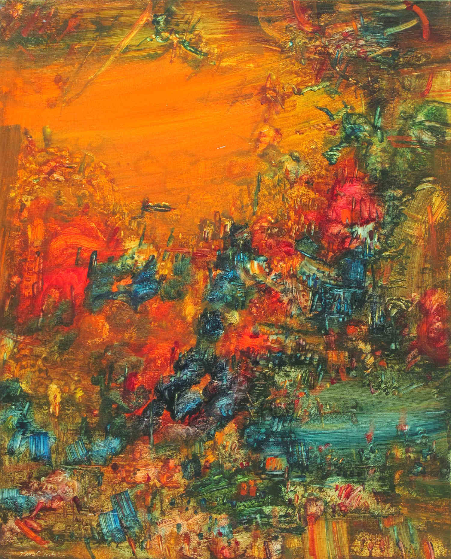 Erwin Trum - 19/04/1987 - Toile - 81x100 cm