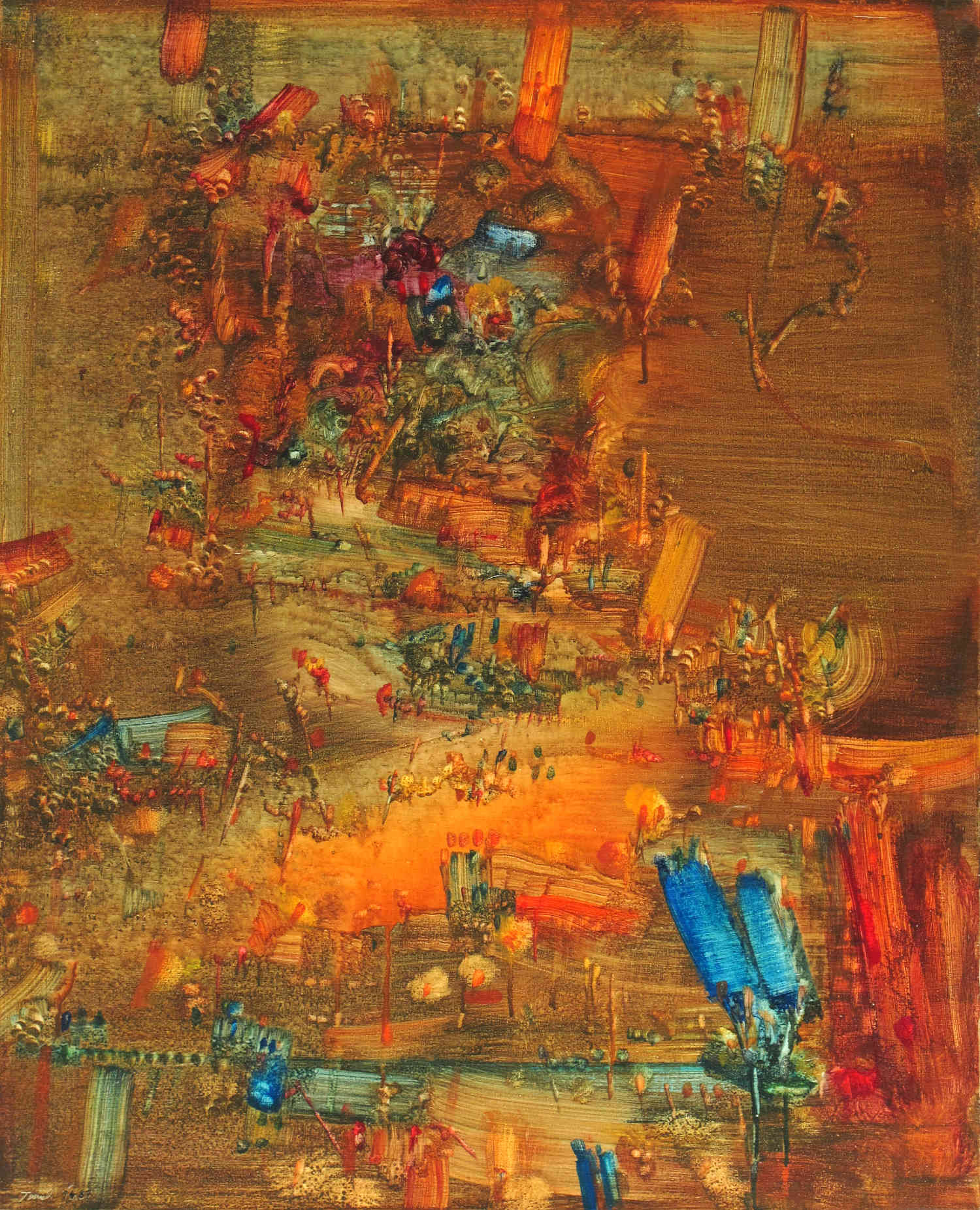 Erwin Trum - 07/04/1987 - Toile - 81x100 cm