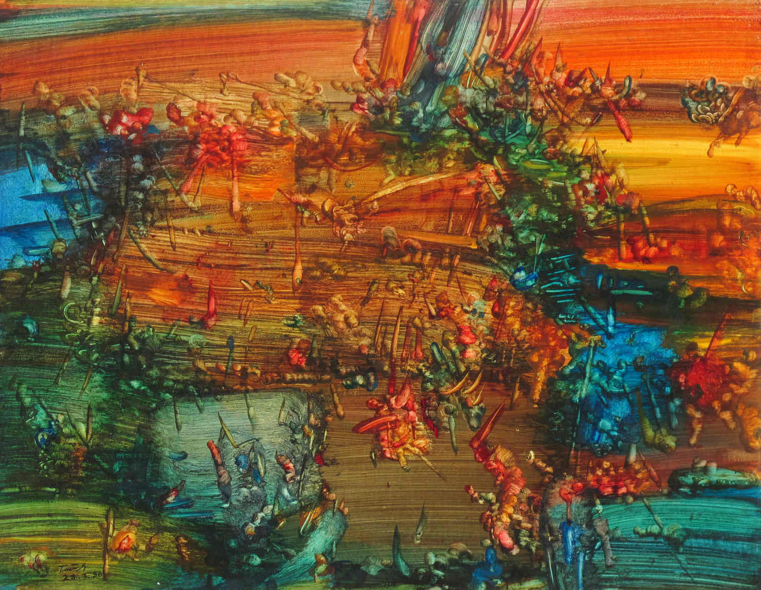 Erwin Trum - 28/03/1986 - Papier - 65x50 cm