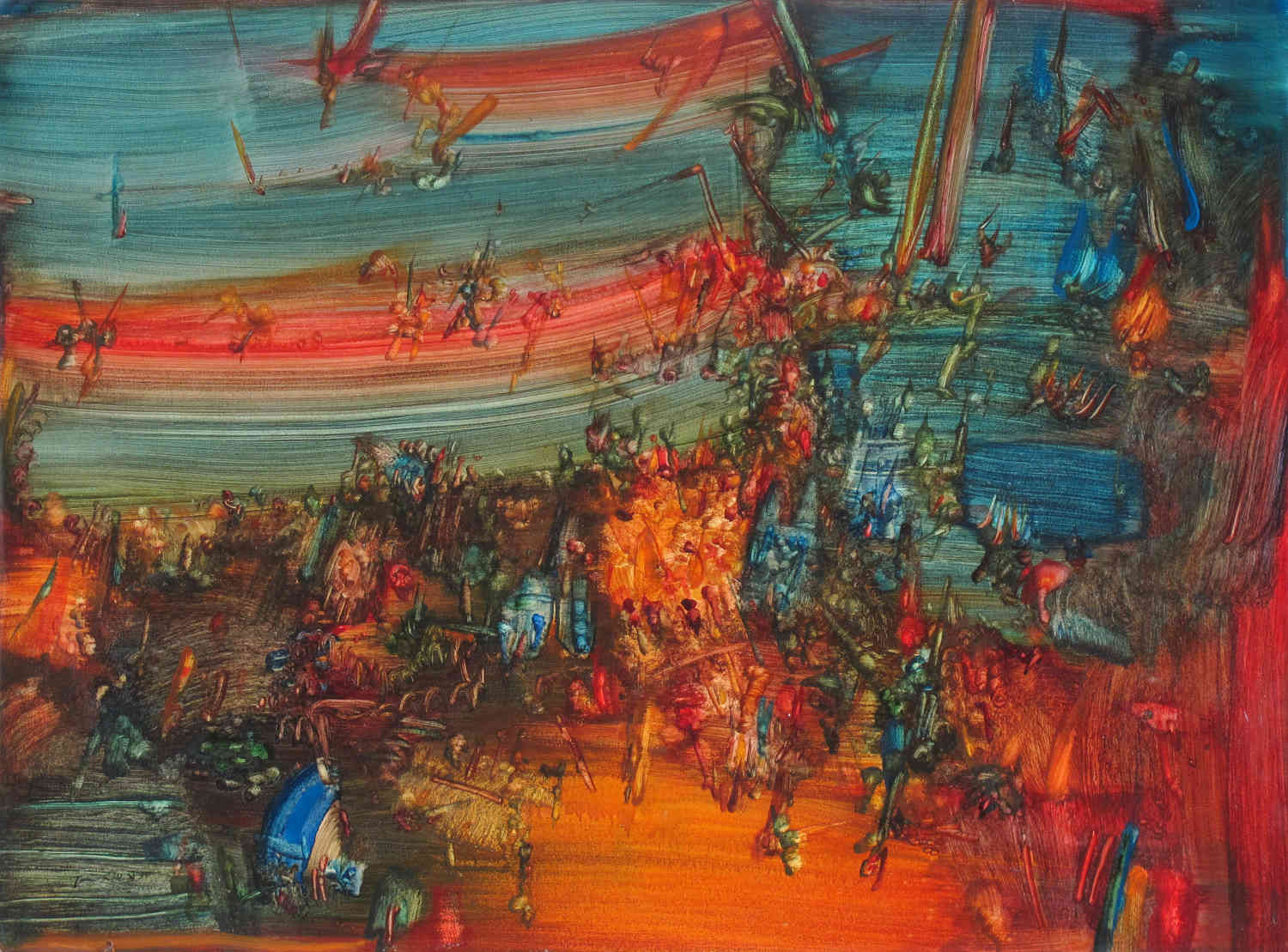Erwin Trum - 11/11/1985 - Papier - 109x80 cm