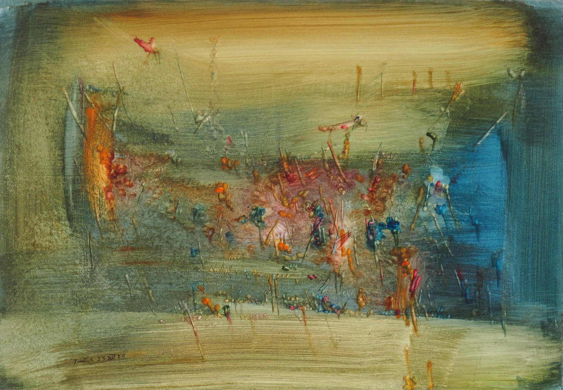 Erwin Trum - 23/12/1986 - Papier - 80x56 cm