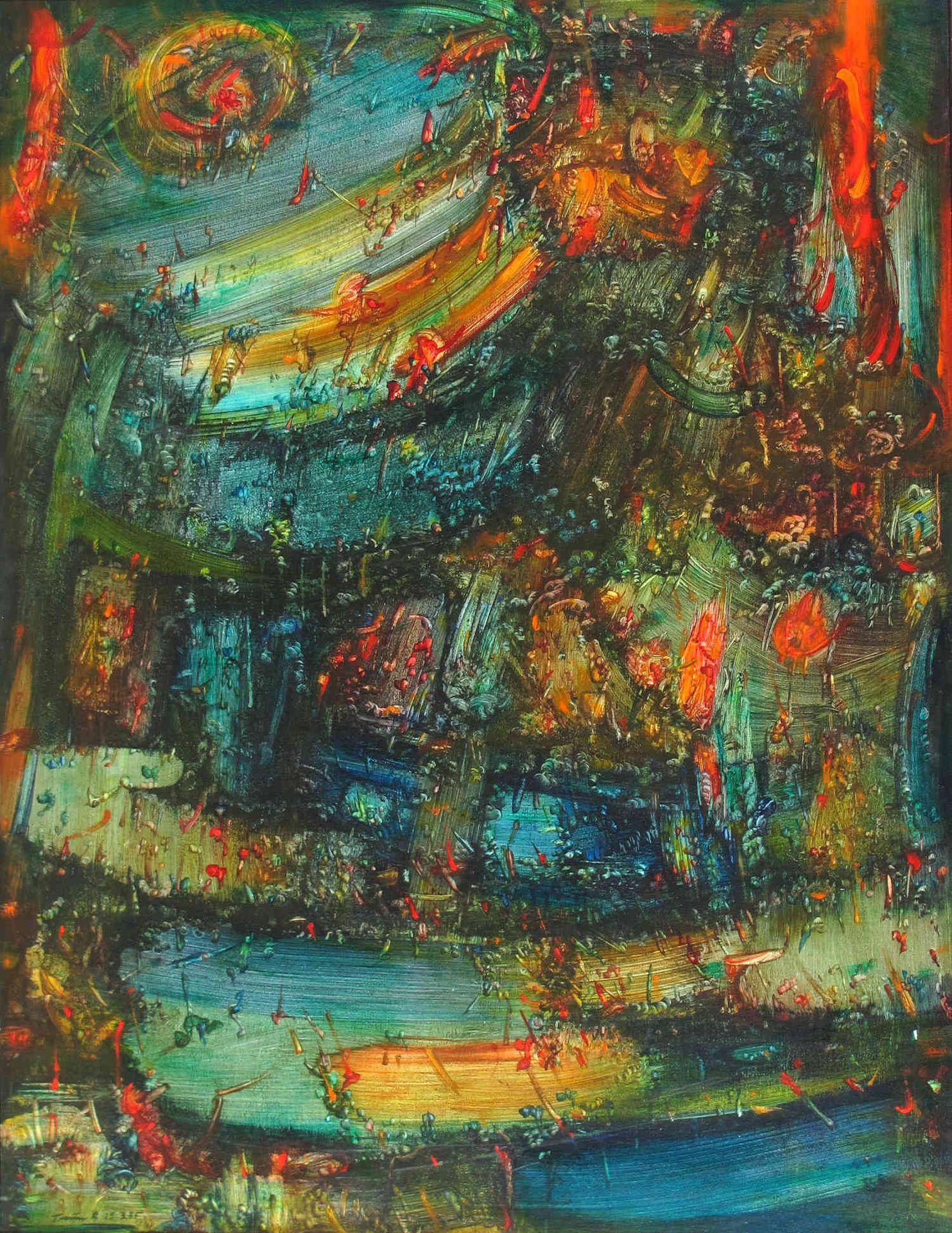 Erwin Trum - 13/03/1985 - Bois - 121x158 cm