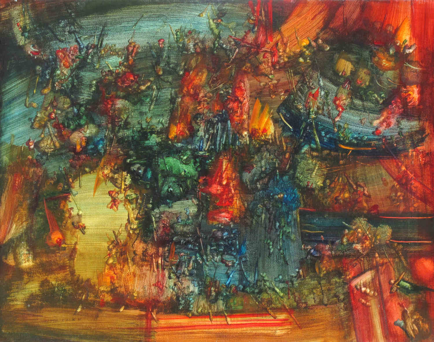 Erwin Trum - 21/11/1985 - Papier - 102x80 cm