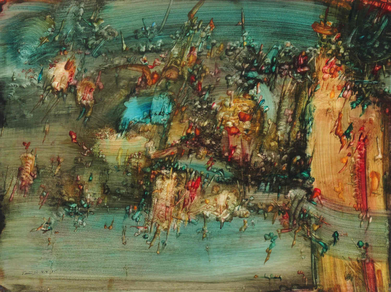 Erwin Trum - 04/04/1985 - Papier - 77x57 cm