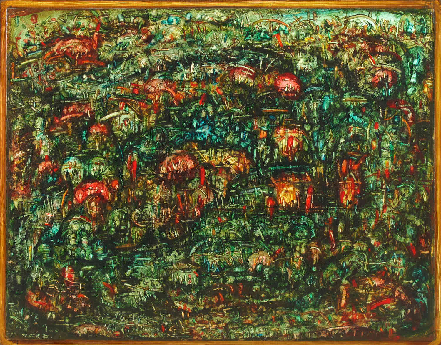 Erwin Trum - 1983 - Bois - 94x74 cm