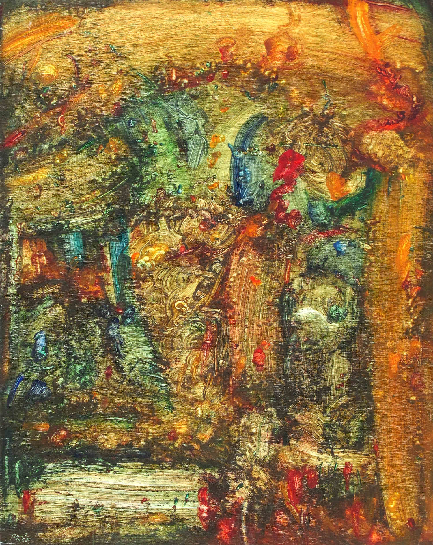 Erwin Trum - 14/05/1985 - Bois - 80x100 cm