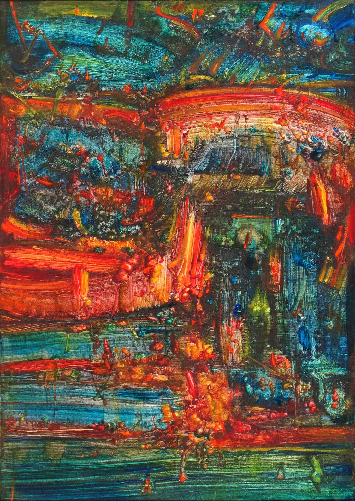 Erwin Trum - 1986 - Toile - 81x116