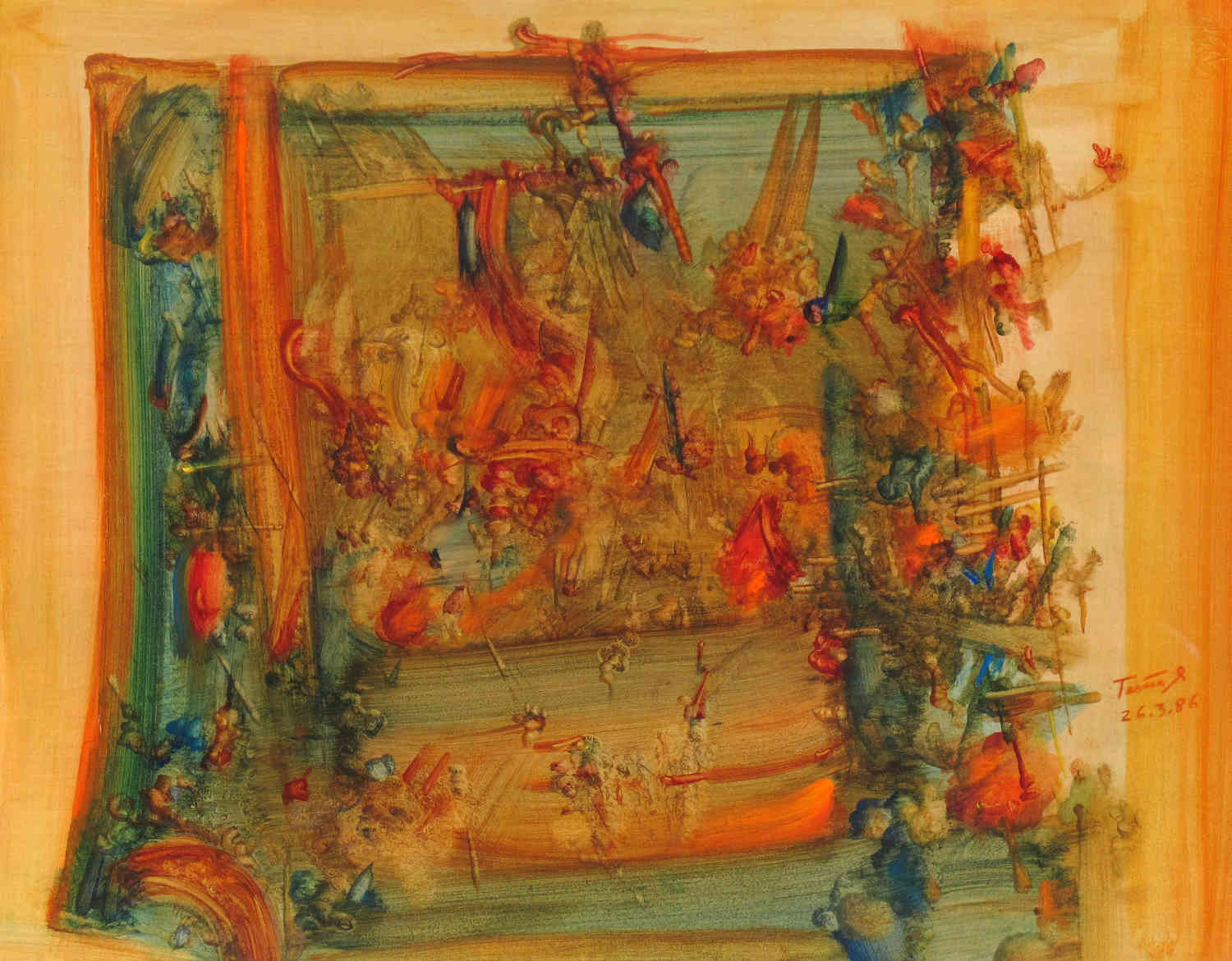 Erwin Trum - 26/03/1986 - Papier - 66x51 cm