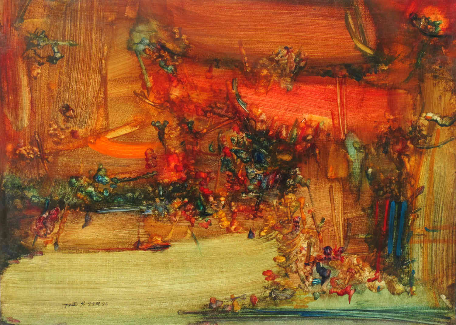 Erwin Trum - 22/05/1986 - Papier - 80x61 cm