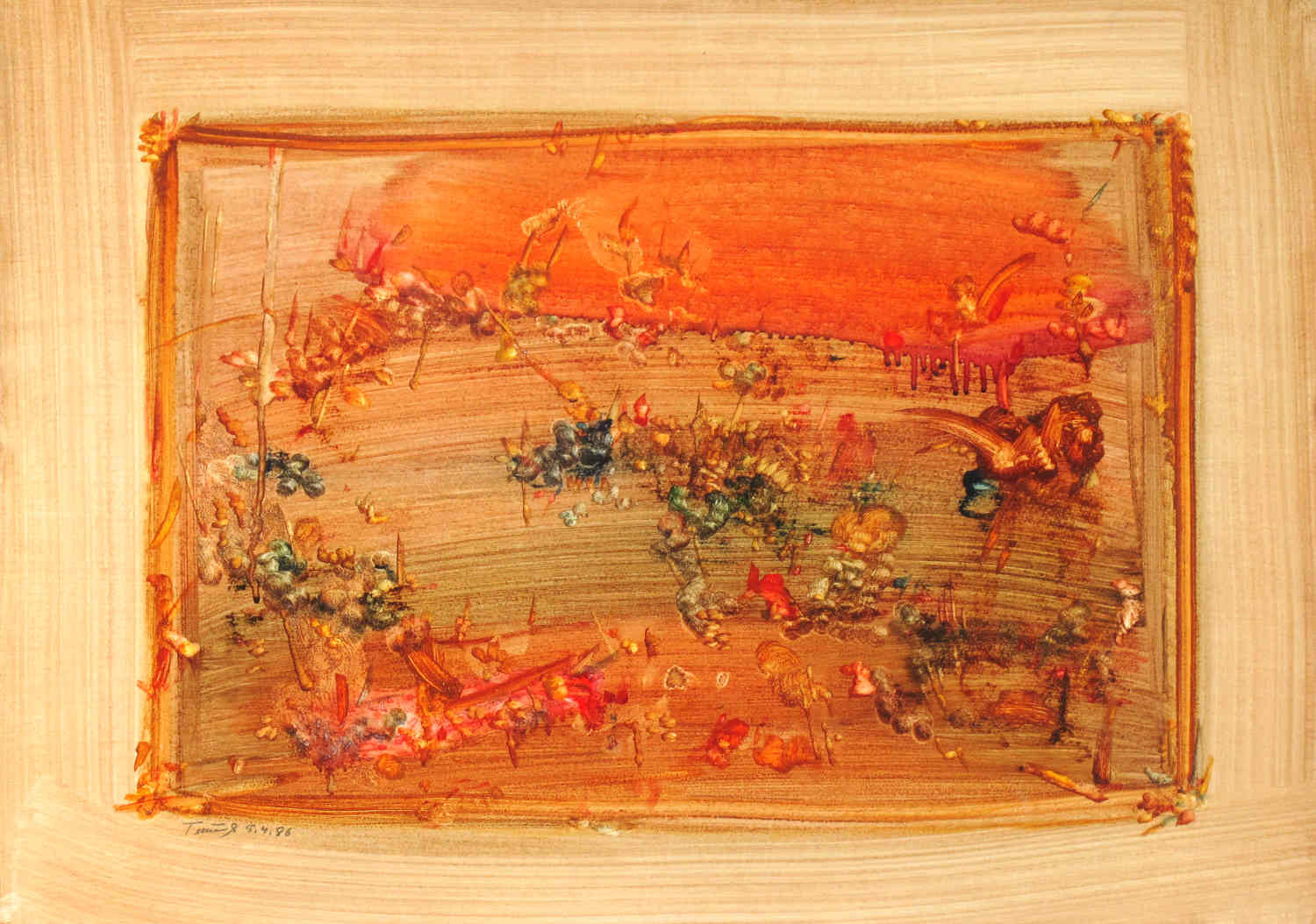 Erwin Trum - 05/04/1986 - Papier - 80x57 cm
