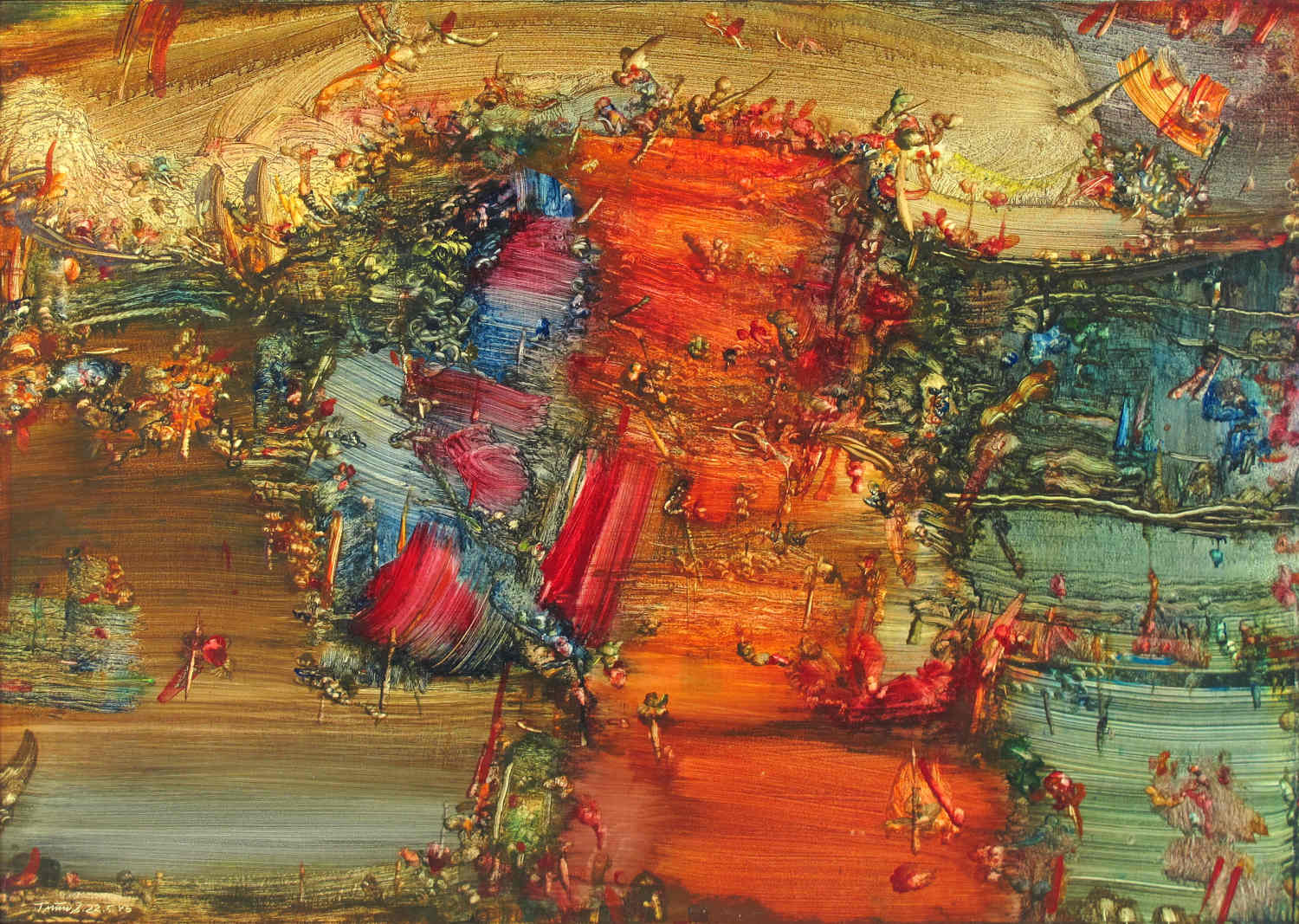 Erwin Trum - 22/05/1986 - Toile - 116x81 cm