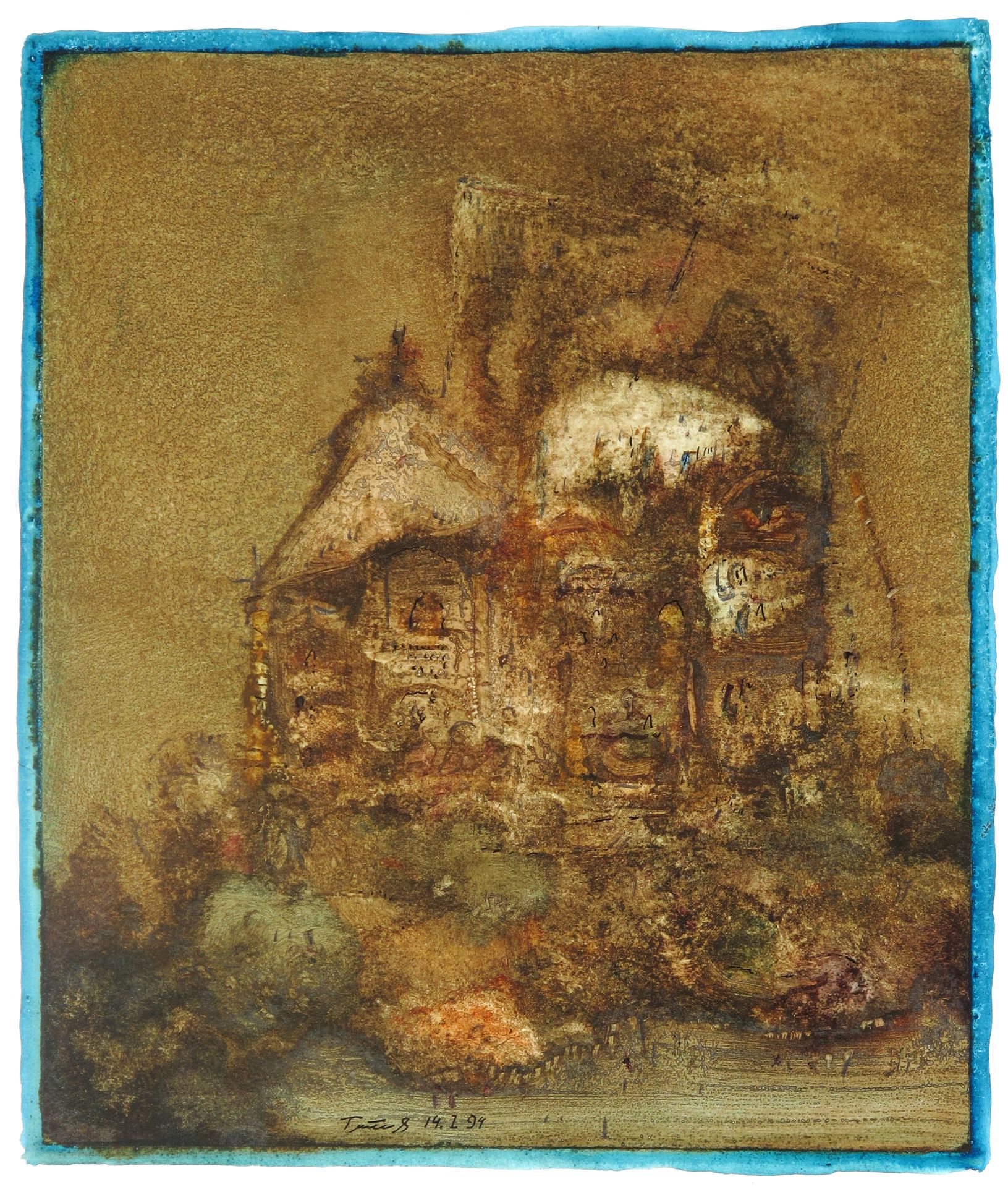 Erwin Trum - 14/01/1994 - Papier - 27x32 cm