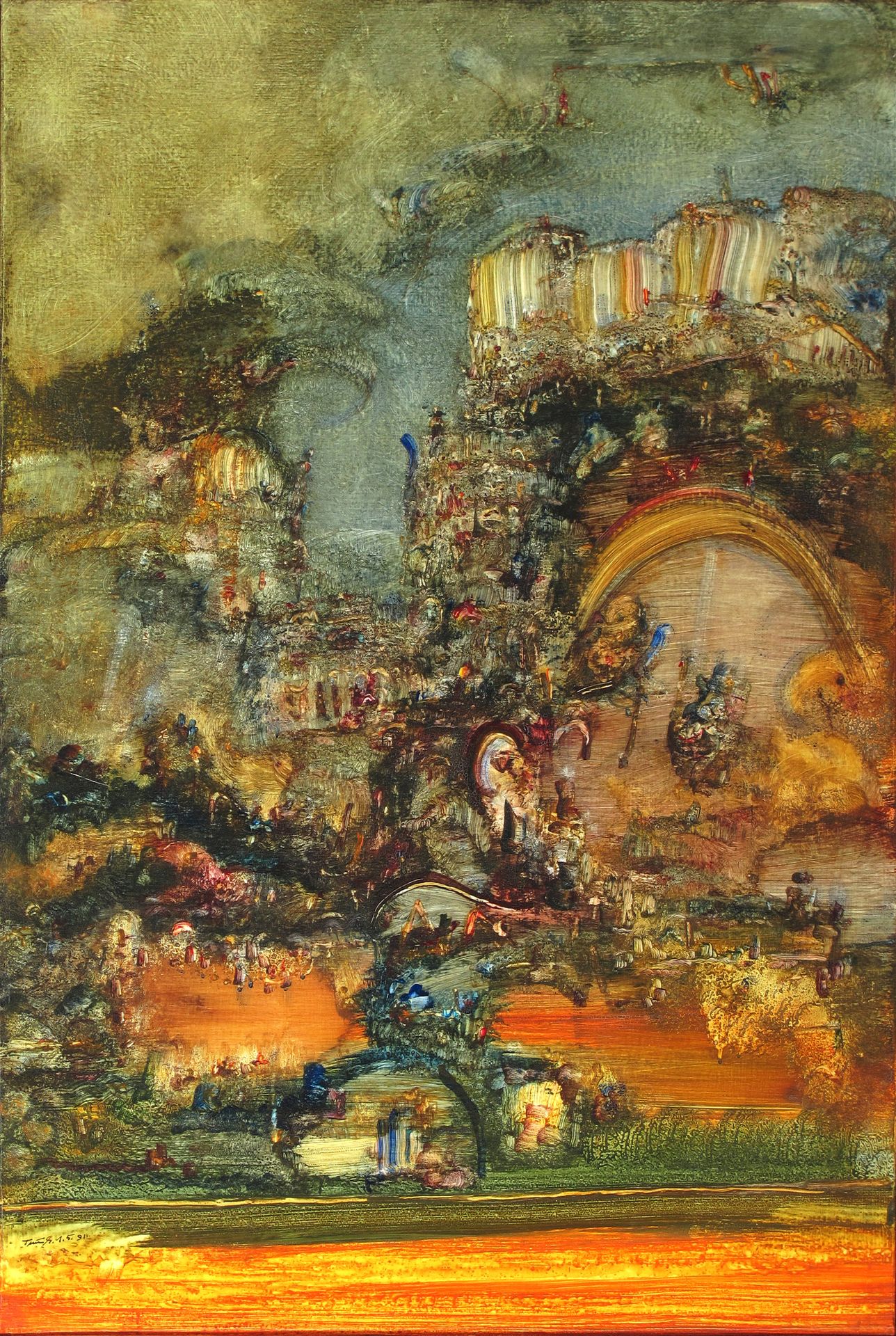 Erwin Trum - 01/05/1991 - Toile - 80x120 cm Erwin Trum - 01/05/1991 - Toile - 80x120 cm