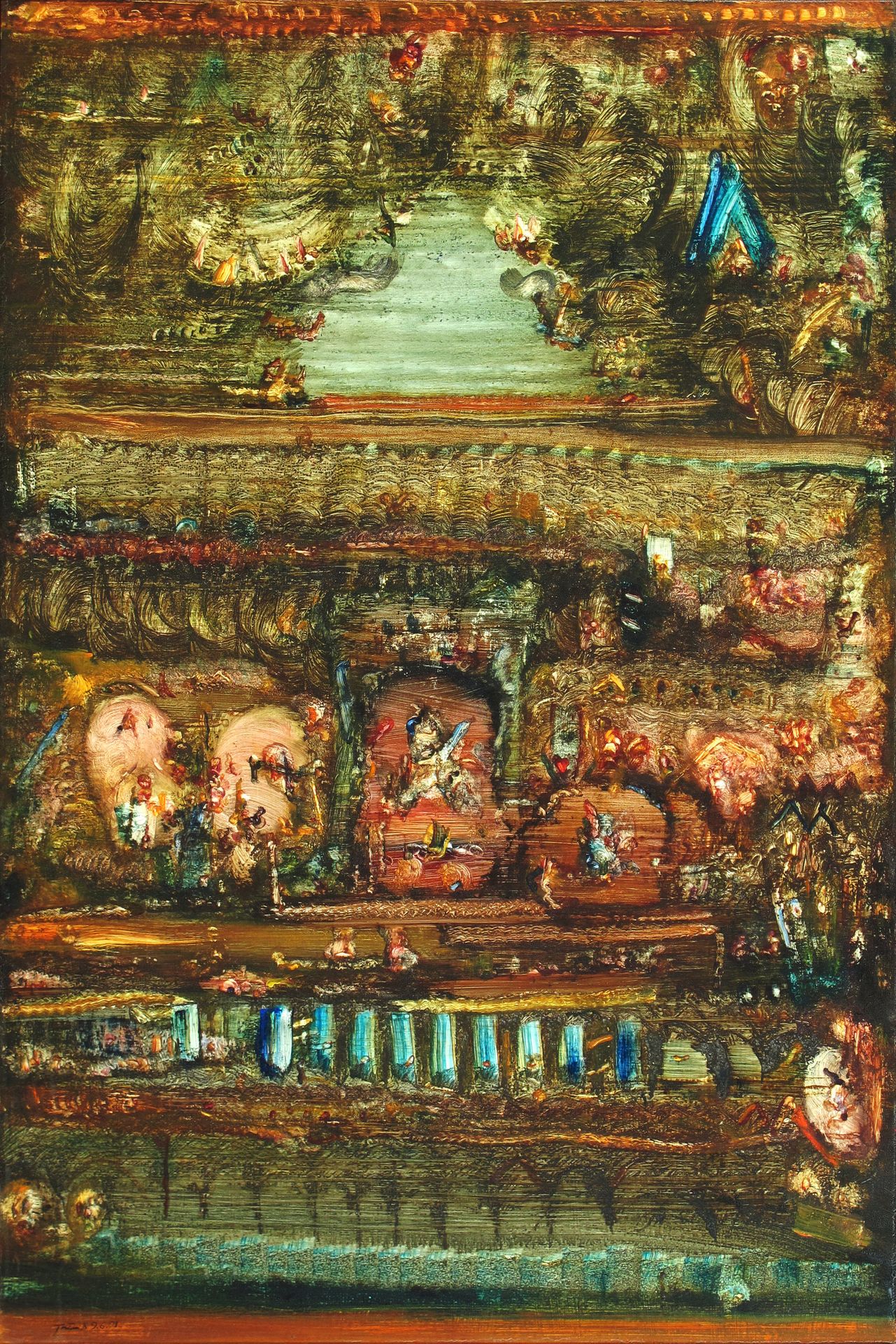 Erwin Trum- 09/06/1991 -Toile - 80x120 cm Erwin Trum- 09/06/1991 -Toile - 80x120 cm