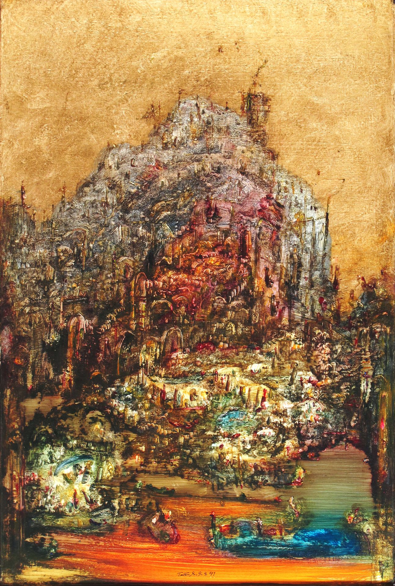 Erwin Trum - 09/04/1991 - Toile - 80x120 cm Erwin Trum - 09/04/1991 - Toile - 80x120 cm