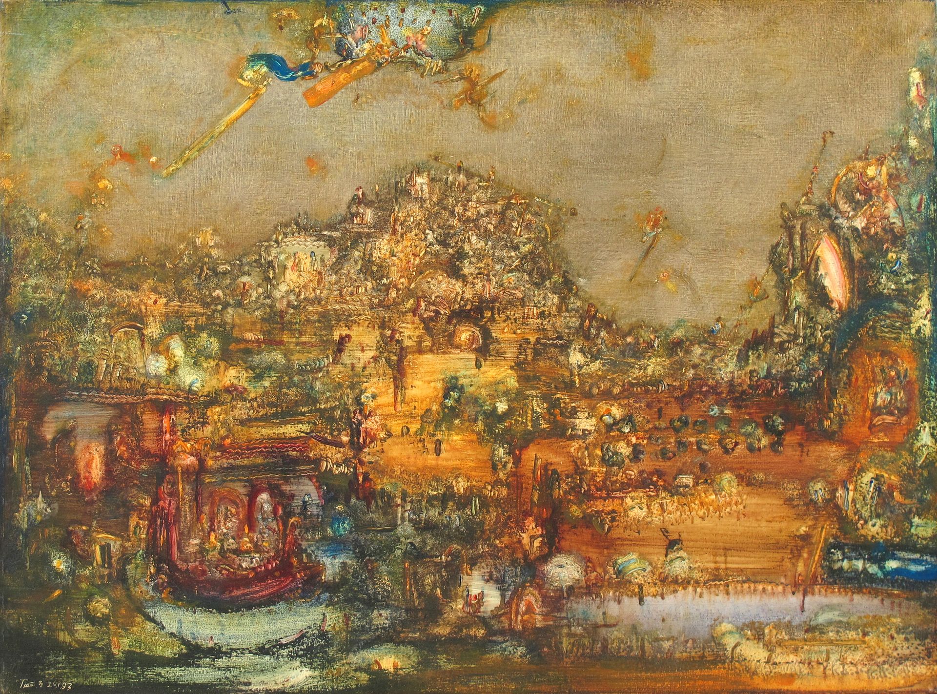 Erwin Trum - 26/01/1993 - Toile - 130x97 cm Erwin Trum - 26/01/1993 - Toile - 130x97 cm
