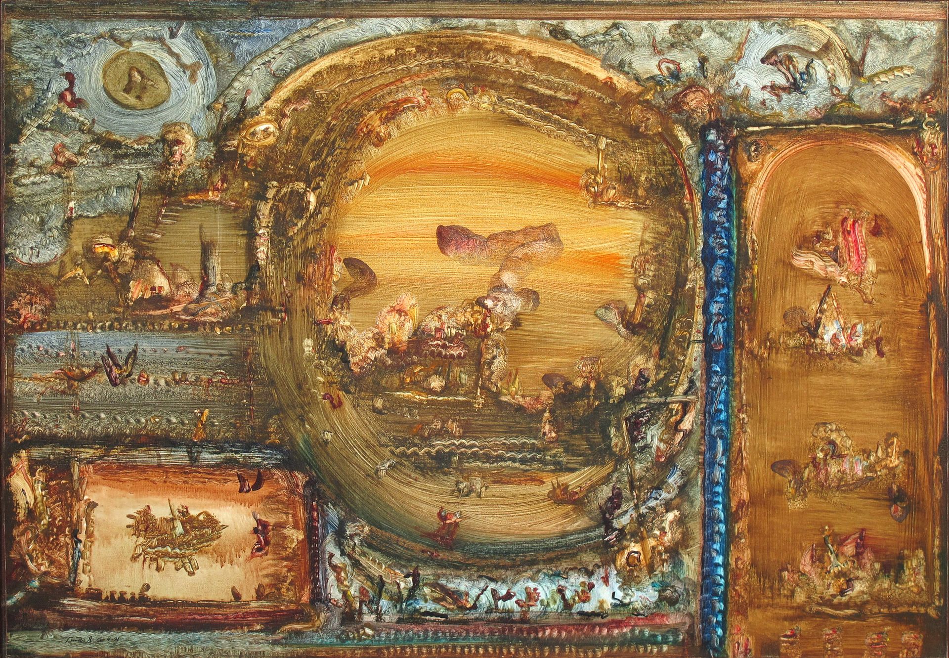 Erwin Trum - 06/04/1991 - Toile - 116x81 cm