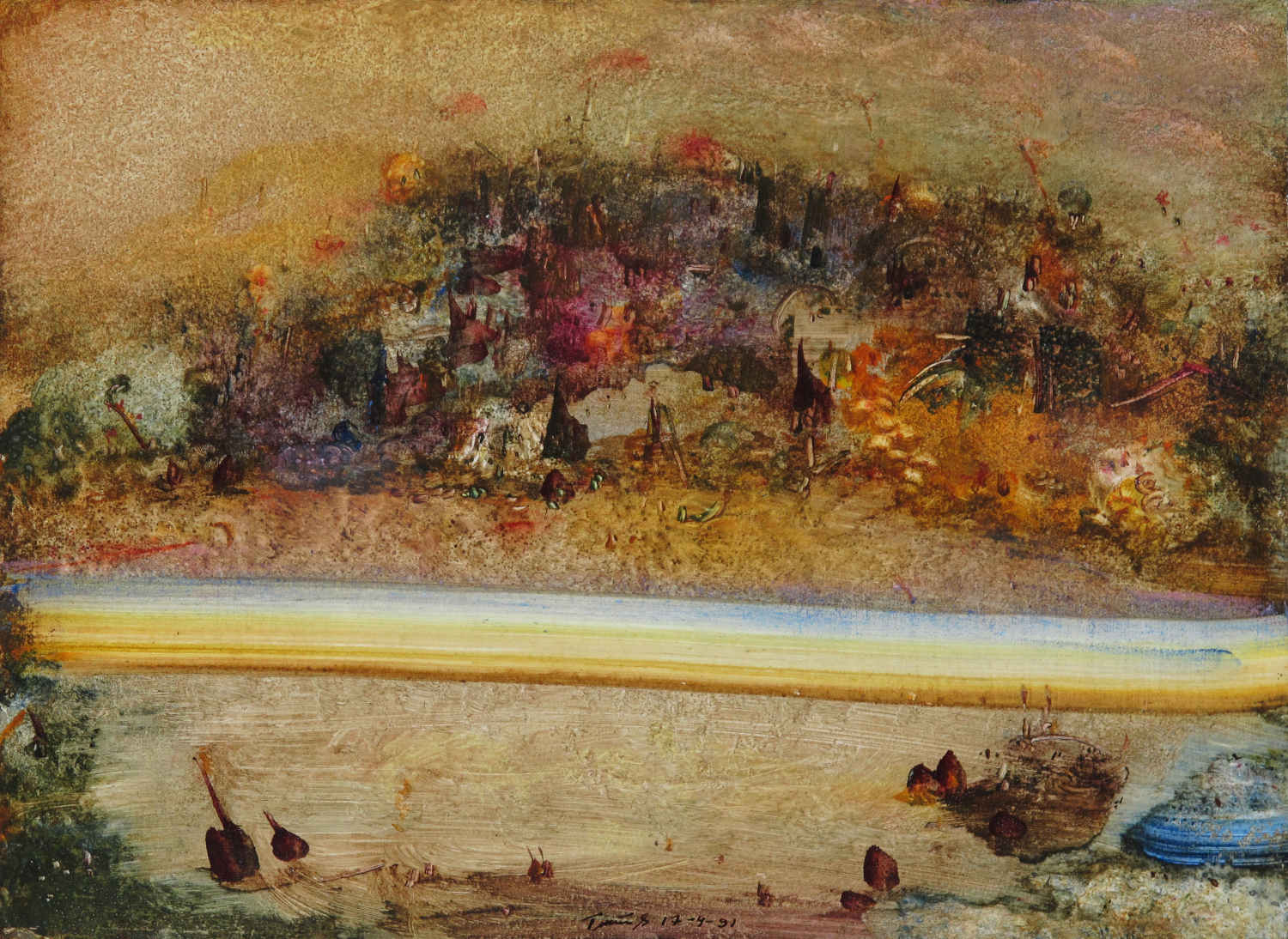 Erwin Trum - 17/04/1991 - Papier - 51x38 cm
