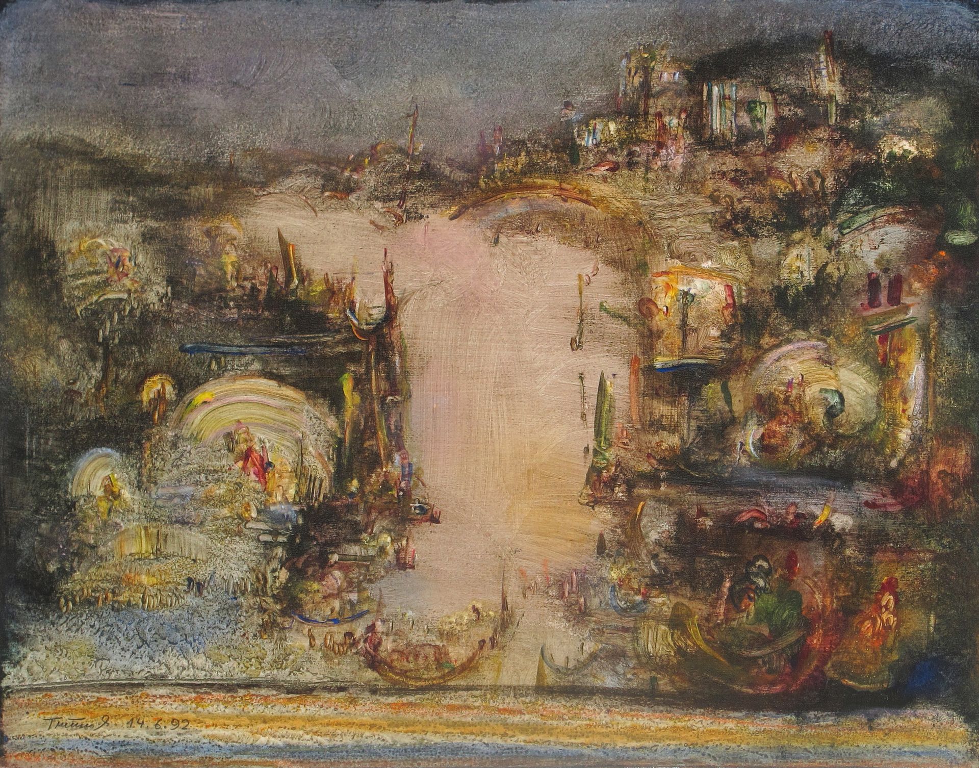 Erwin Trum - 14/06/1992 - Papier - 65x50 cm