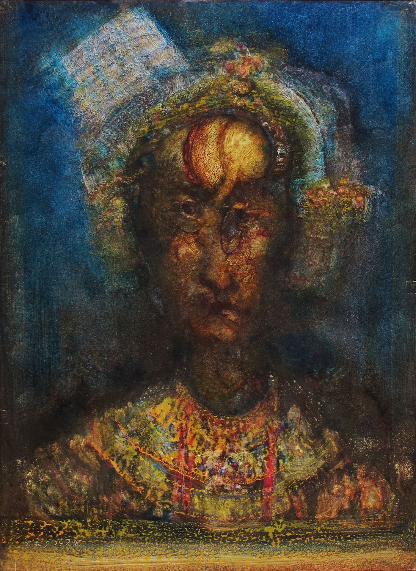 Erwin Trum - 24/10/1996 - Bois - 73x100 cm