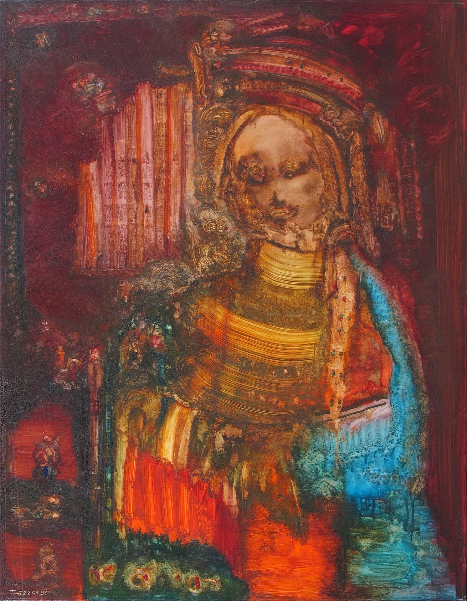 Erwin Trum - 26/04/1993 - Toile - 116x89 cm Erwin Trum - 26/04/1993 - Toile - 116x89 cm