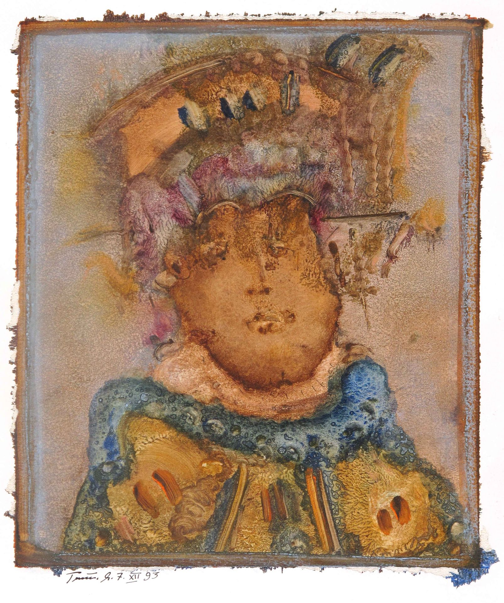 Erwin trum - 07/12/1993 - Papier - 35x42 cm