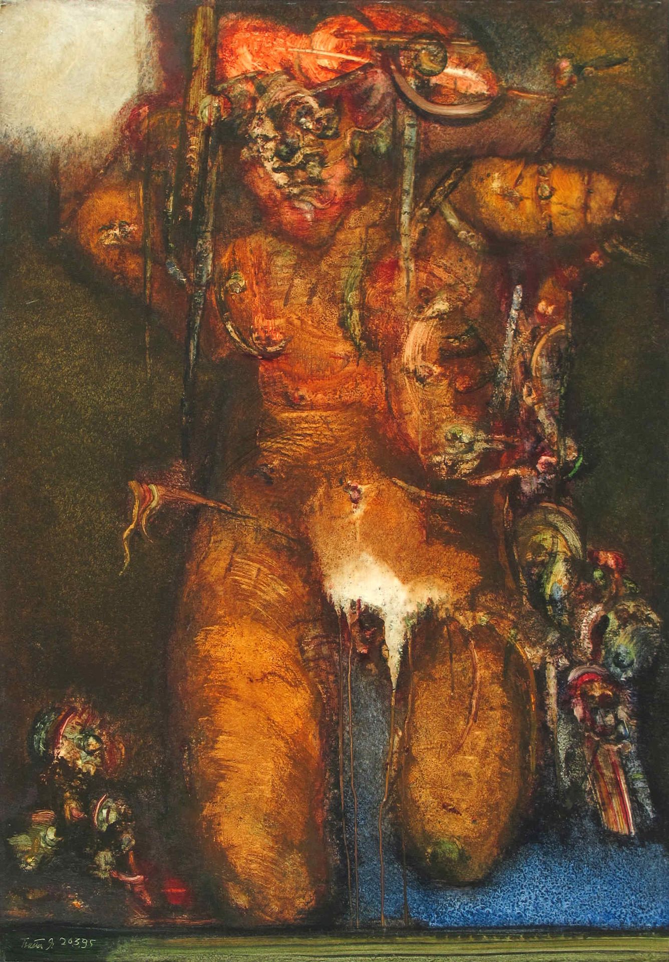 Erwin Trum - 20/03/1995 - Toile - 81x106 cm Erwin Trum - 20/03/1995 - Toile - 81x106 cm
