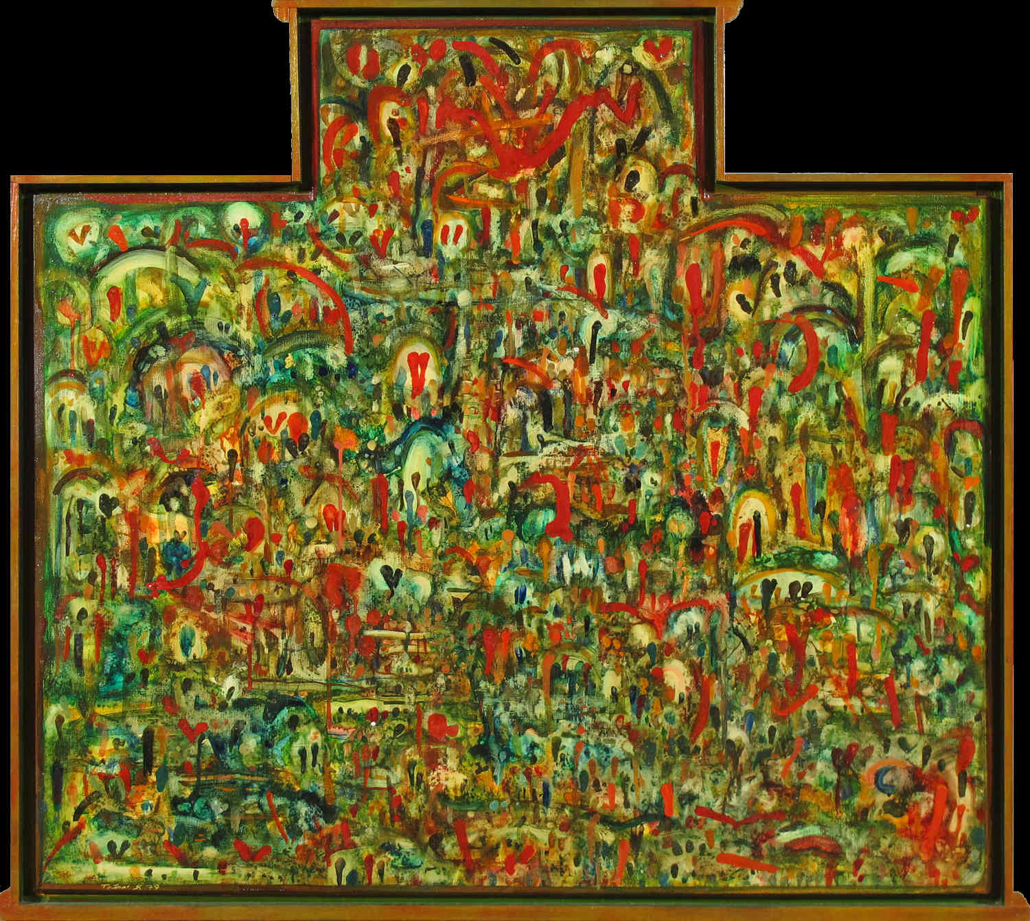 Erwin Trum - 1979- Bois - 115x105 cm Erwin Trum - 1979- Bois - 115x105 cm