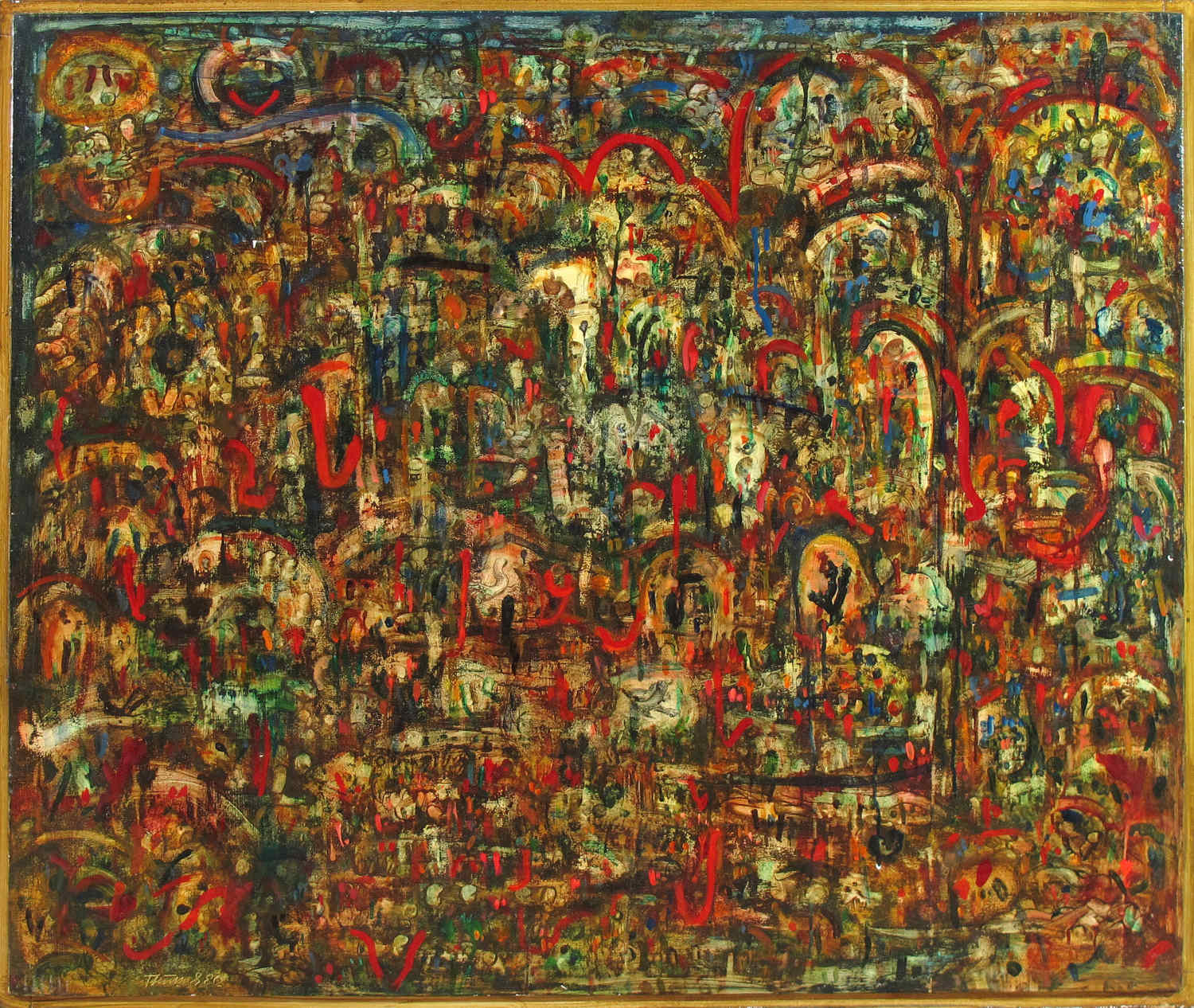 Erwin Trum - 1980 - Bois - 124x104 cm Erwin Trum - 1980 - Bois - 124x104 cm